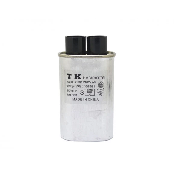 Capacitor para Microondas Alta Tensão 0.95uF/2100Vac 50/60Hz +-3%