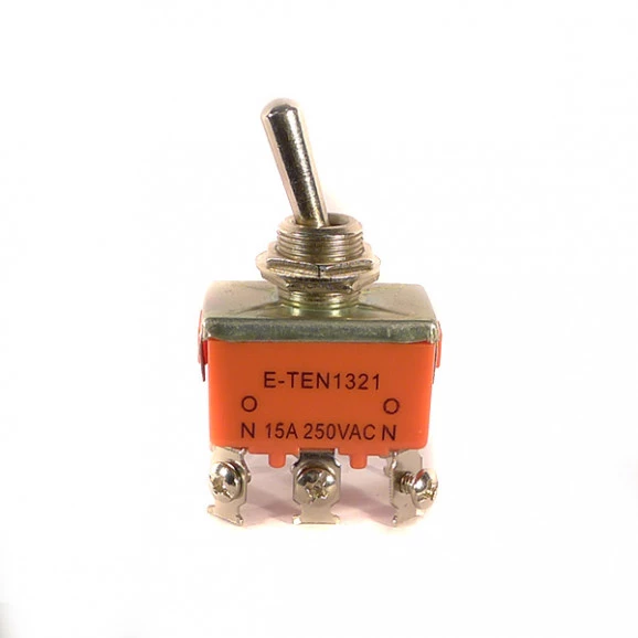 Chave Alavanca ON-ON Seis Terminais KN-1321 15A 250V