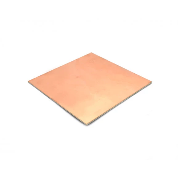 Placa de Fibra de Vidro Face Simples com Espessura de 1.5mm - 10x10cm