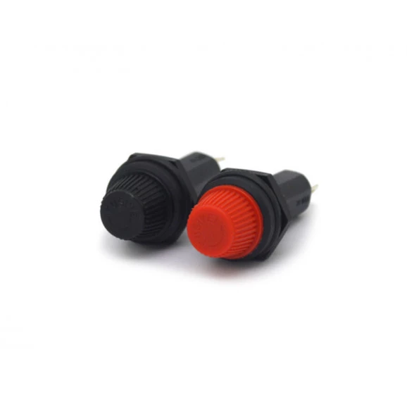 Porta Fusível para Painel 11050 para fusível 3AG - Preto e Vermelho - Margirius 