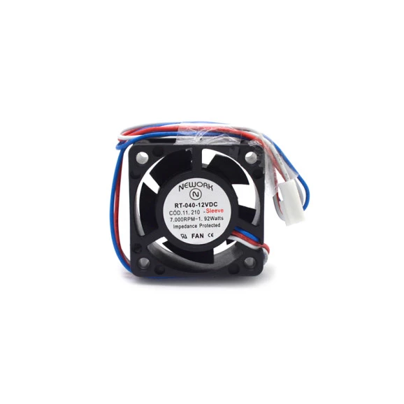 Microventilador RT-040-12VDC 40x40x20mm Bucha - 11.210 - Nework