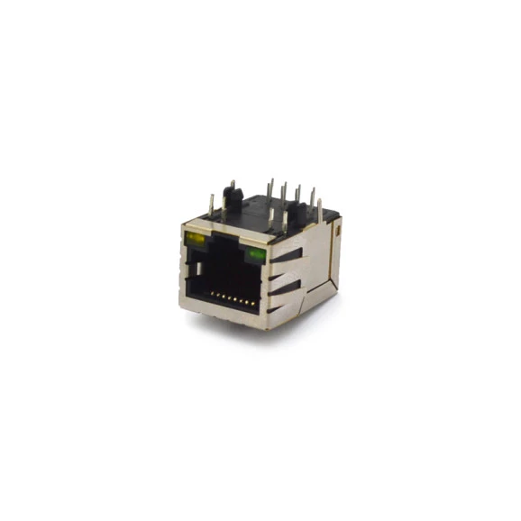 Conector RJ45 8P8C com Trafo e Led para Ethernet - 119-2101401