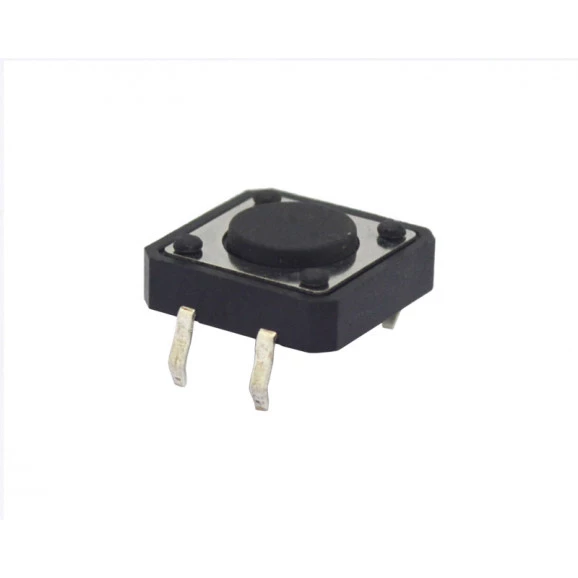 Chave Táctil com 4 Terminais 12X12X4,3mm 180º - KFC-A06