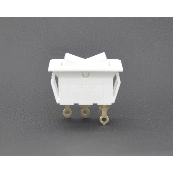 Chave Gangorra / Tecla Unipolar com Trava 6A/120Vac 15.124 Liga/Liga/Liga M5OBT5OBS1S/PTE - Margirius