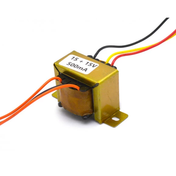 Transformador de Tensão 127/220V para 15V+15V 500mA