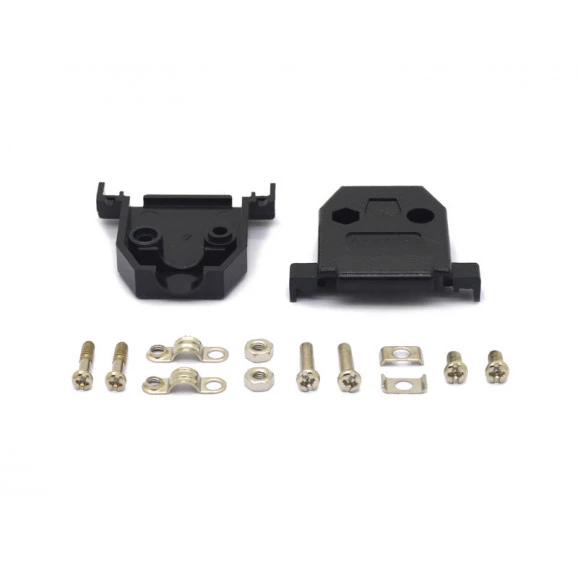 Capa Plástica para DB15 Preta Kit Curto - 15TACP