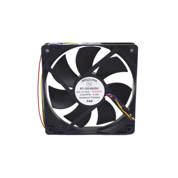Microventilador RT-120 120x120x25mm Rolamento - 16.114-H - Nework