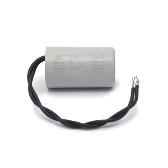 Capacitor de Partida 16uF/250Vac 50/60Hz +-10%