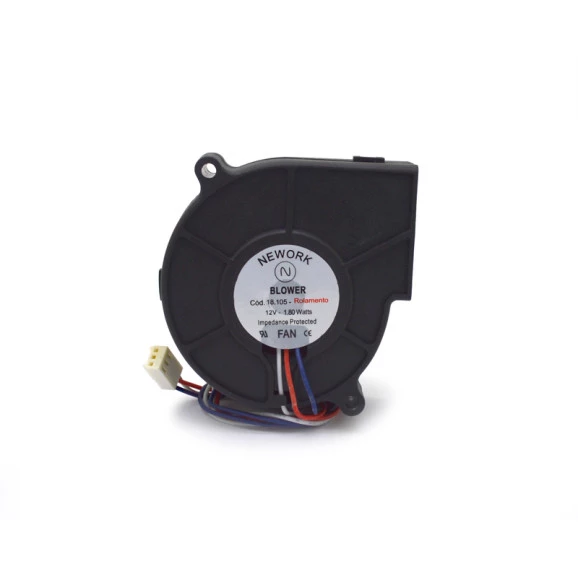 Microventilador Blower 18.105 RT-080 12Vdc 80x80x30mm Rolamento - Nework