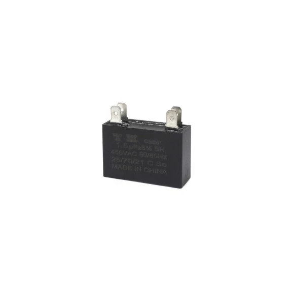 Capacitor de Partida 1,5uF/450V 50/60Hz +-10%