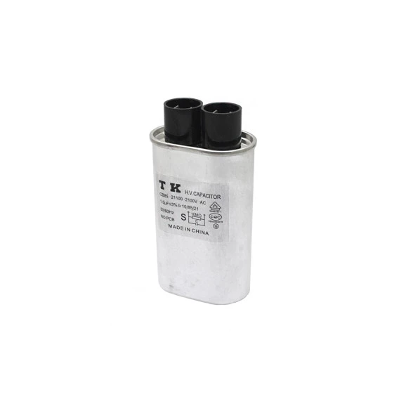 Capacitor para Microondas 1uF/2100Vac 50/60Hz +-3% Alta Tensão