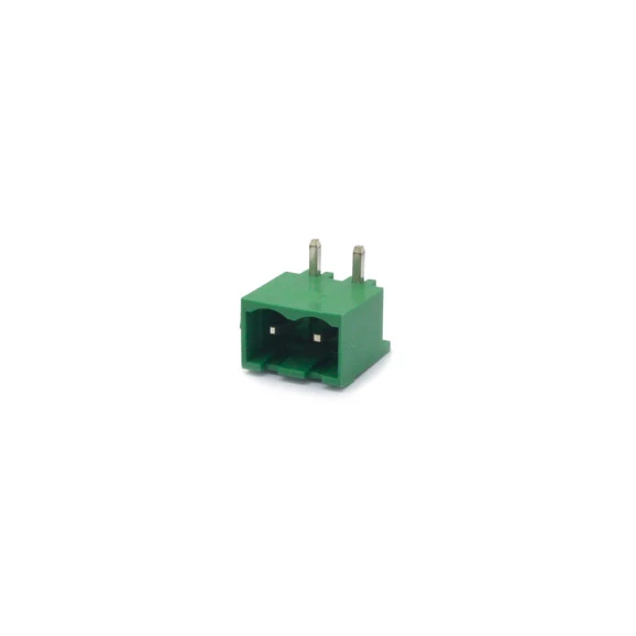 Borne Verde Macho com 2 Terminais 90º 2EDGRC-5.0