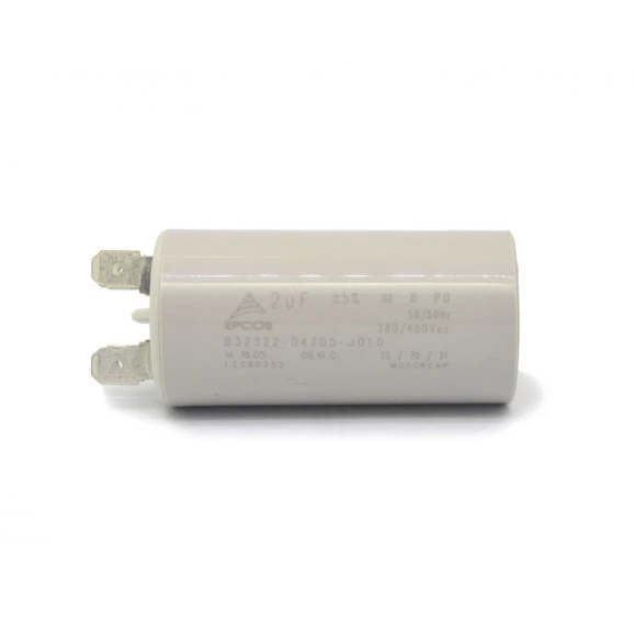 Capacitor de Partida Fast-On 2uF/400Vac 50/60Hz +-5%