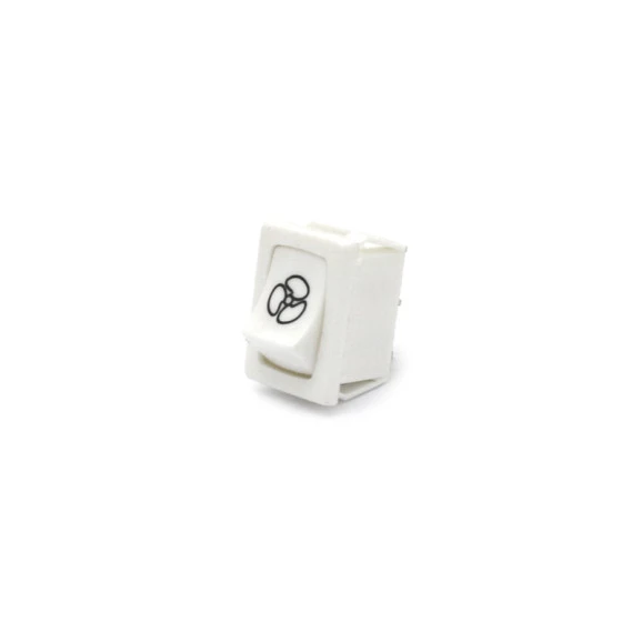 Chave Alavanca com 3 Terminais 6A/120V Marcação Ventilador com Trava Liga/Desliga/Liga - 302-4-4-E - Fernik