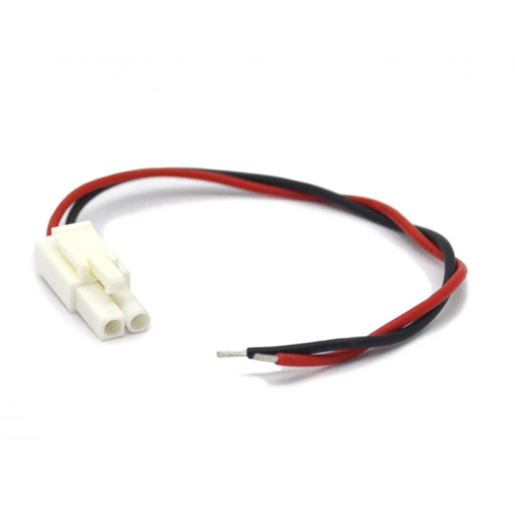 Conector para Bateria 2 vias Fêmea com Cabo de 15cm, suporta Corrente de 20A - ELP-2P - 31271