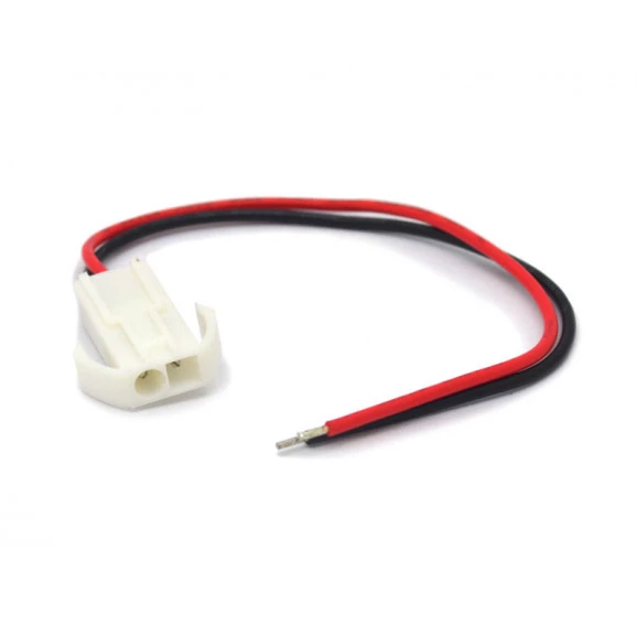 Conector para Bateria 2 vias Macho com Cabo de 15cm, suporta Corrente de 20A - ELR-2P 31272