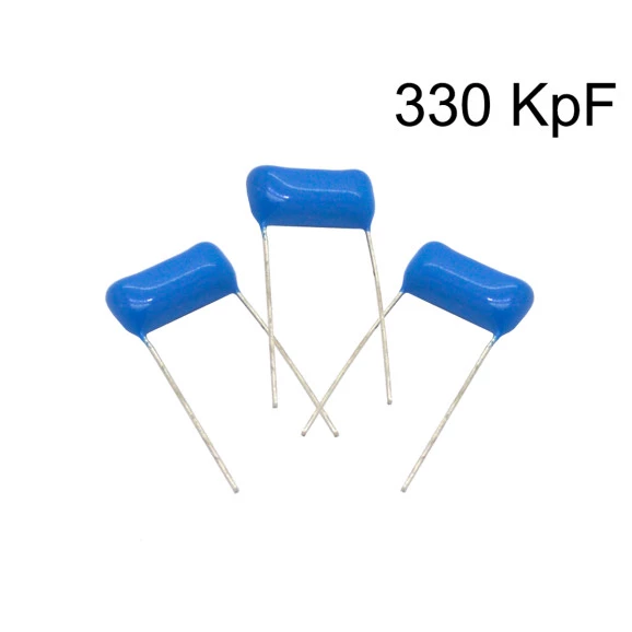 Capacitor Poliéster Film 330KpF ( 0.33uF / 330nF / 334 ) Série B32591 - Epcos - 100V a 630V