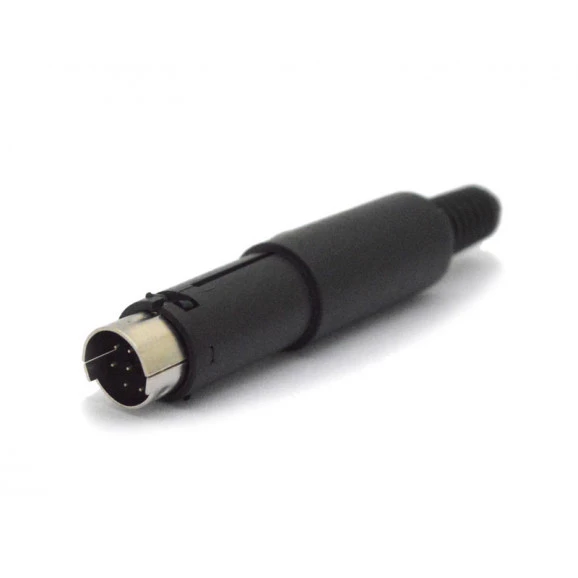 Conector Mini Din Macho 8 Pinos com Rabicho - 35279 