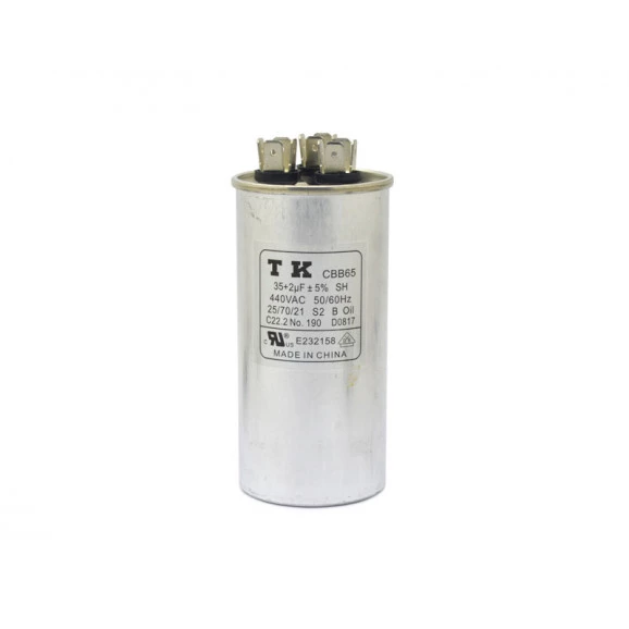 Capacitor de Partida 35+2,5uF/440Vac 50/60Hz +-5%