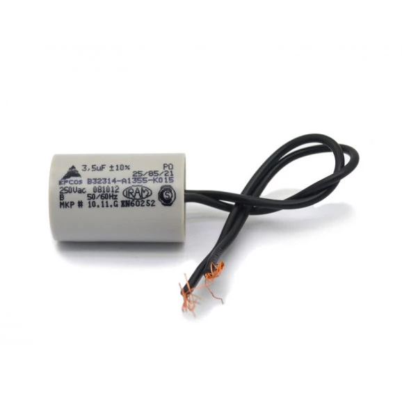 Capacitor de Partida 3,5uF/250Vac 50/60Hz +-10%