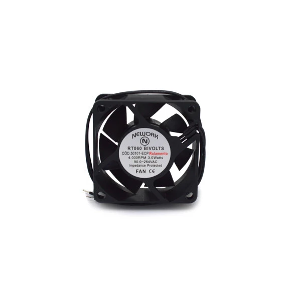 Microventilador RT-060 50.101 Bivolt 60x60x25mm - Nework