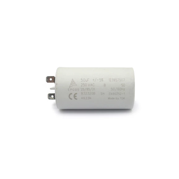 Capacitor de Partida Fast-On 50uF/250Vac 50/60Hz +-5%
