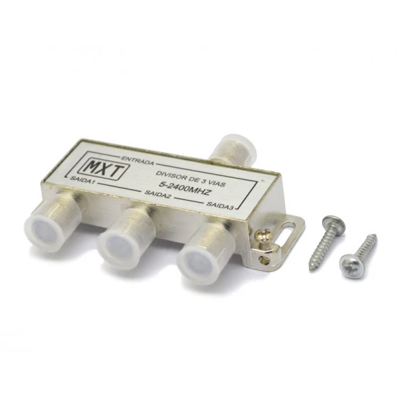 Divisor Splitter Blindado 1X3 - 5.7.16