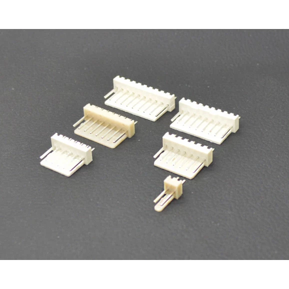 Conector KK Macho DS1070-0XM - JS-6001 180º Passo de 2.54mm - 2 a 10 Vias - Connfly