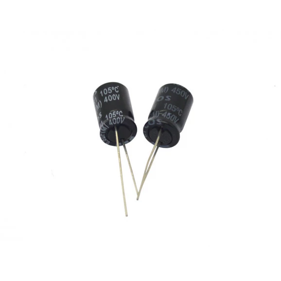 Capacitor Eletrolítico de 6,8uF - 400V a 450V