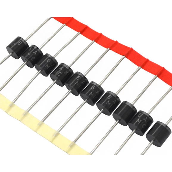 Diodo Retificador 6A8 6A 800V R-6 - DC