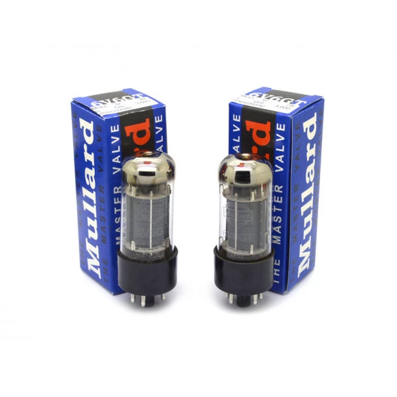 Par Casado da Válvula 6V6GT Pentodo de Potência - Mullard