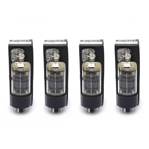 Quarteto Casado da Válvula 6V6GT Pentodo de Potencia - Electro-Harmonix