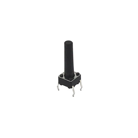 Chave Táctil com 4 Terminais 6x6x17mm 180º - KFC-A06