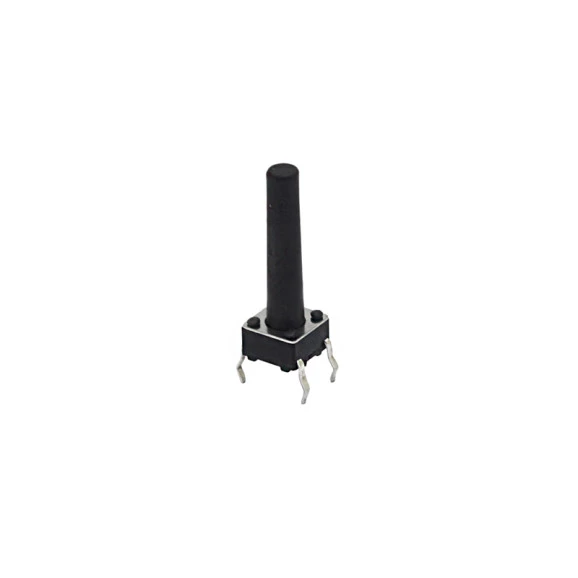 Chave Táctil com 4 Terminais 6x6x19mm 180º - KFC-A06