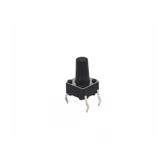Chave Táctil com 4 Terminais 6x6x9,5mm 180º - KFC-A06