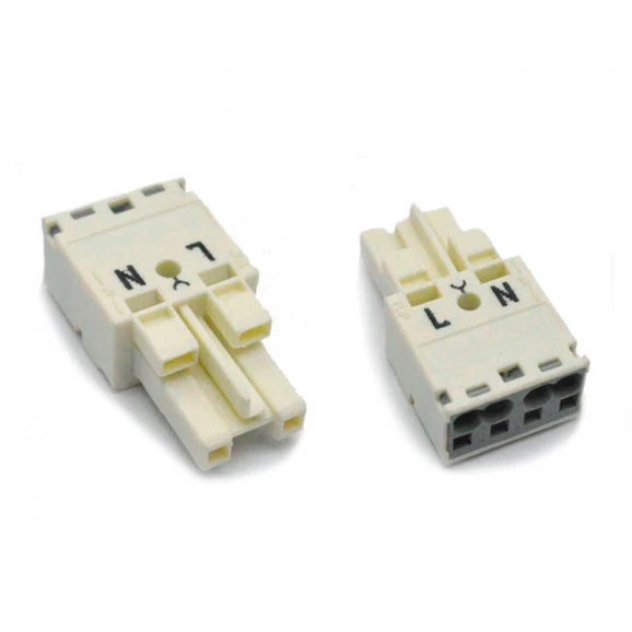 Conector Winsta Fêmea 2 Pólos - 770-222 - Wago