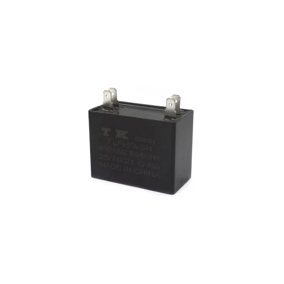 Capacitor de Partida Quadrado 7uF/450Vac 50/60Hz +-5%