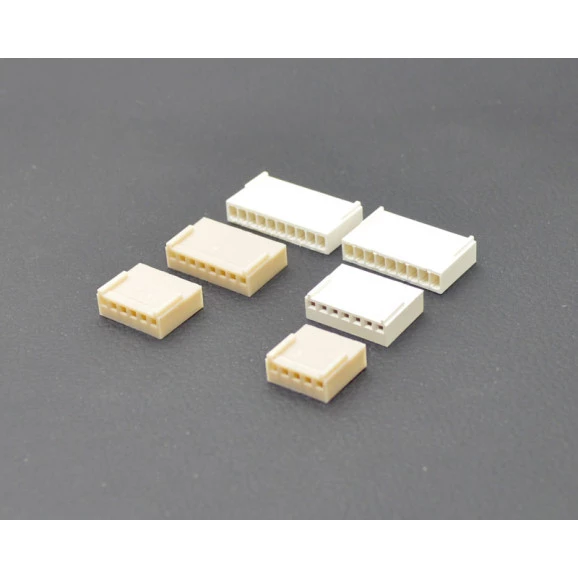 Conector KK Fêmea JS-8001 - DS1070-XF Passo de 2.54mm - 5 a 10 Vias - Connfly