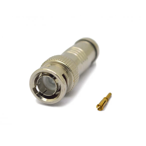 Conector BNC Macho de Compressão Solto RG59 - 8.4.78