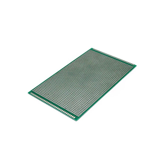 Placa Padrão PCI Dupla Face Furação Ilha 9x15cm Verde