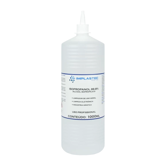 Álcool Isopropílico 99.8% 1L - Implastec