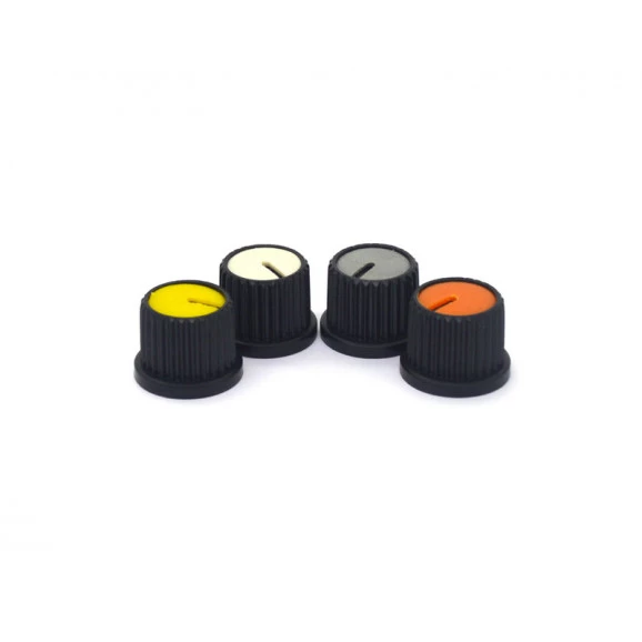 Knob Estriado - Diversas Cores - AD-209 - Adelmetal