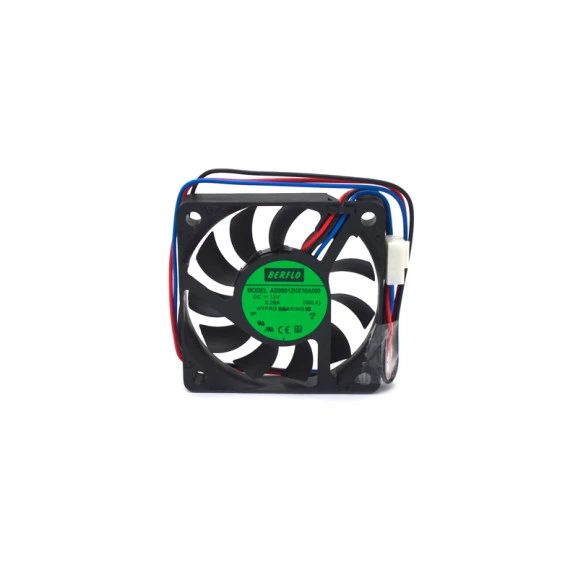 Microventilador AD06012HX10A600 12V 60x60x10mm Hypro Rolamento - Berflo