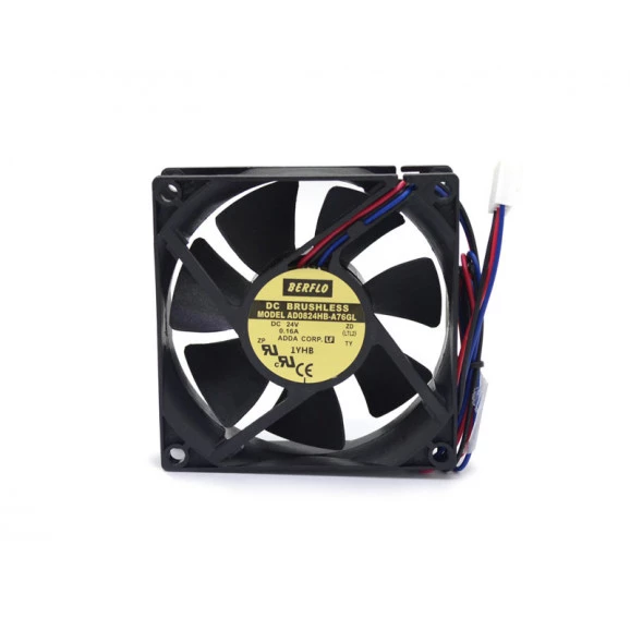 Microventilador AD0824HB-A76GL 24Vdc 80x80x25mm Rolamento - Berflo