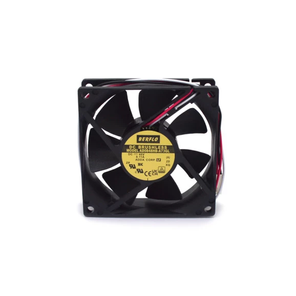 Microventilador AD0848HBA73GL 48VDC 80x80x25mm Rolamento - Berflo