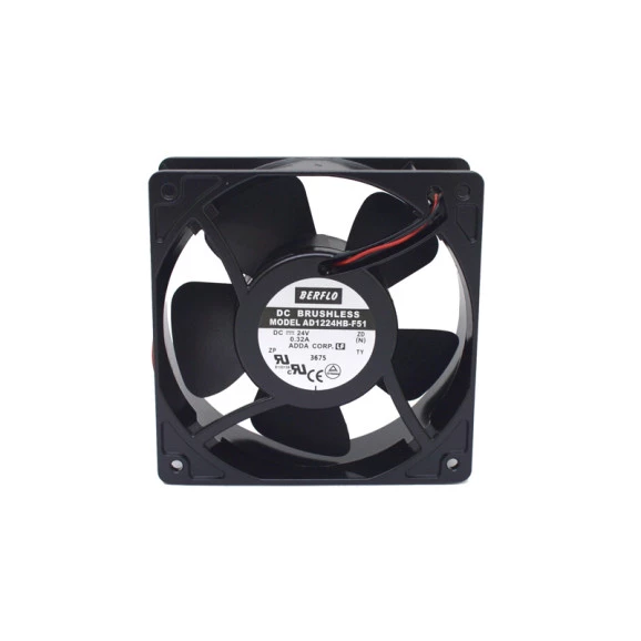 Microventilador AD1224HBF51 24V 120x120x38mm Rolamento - Berflo