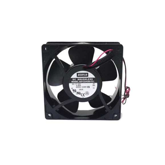 Microventilador AD1224UB-F51 24V 120x120x38mm Rolamento - Berflo