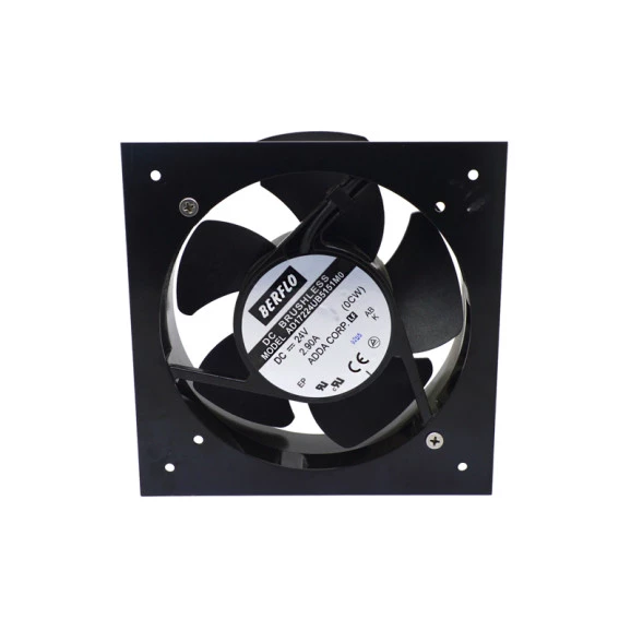 Microventilador AD17224UB5151M0 24V 172x150x53mm Rolamento - Berflo