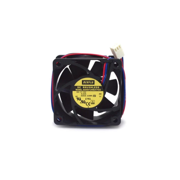 Microventilador AG06012HB257603 12V 60x60x25mm Rolamento - Berflo