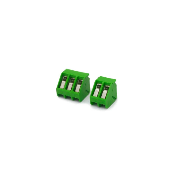 Conector Verde Multipolar AK300 Passo de 5,00mm - 2 a 3 Vias - Phoenix Mecano
